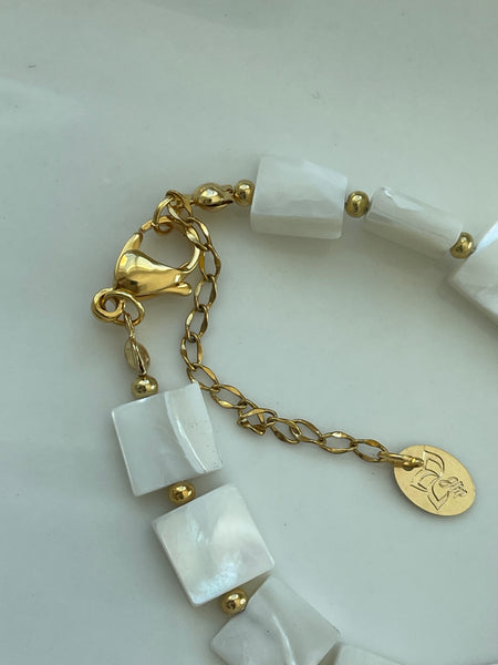 Square Shell Bracelet