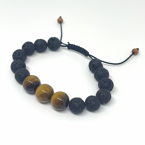 Ojo de ágata bracelet